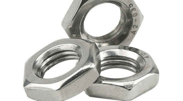 Customized GB6173 stainless steel hexagonal thin nut 304 fine tooth nut 1/2-13 1/4-20