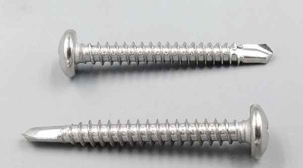 Processing 410 stainless steel cross round head drill tail screw self-tapping self-drilling dovetail nail 5/8 1/2-13