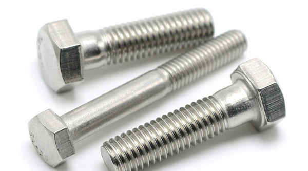 Processing 304 stainless steel DIN931 half-tooth hex bolts hex screws 5/8 1/2-13