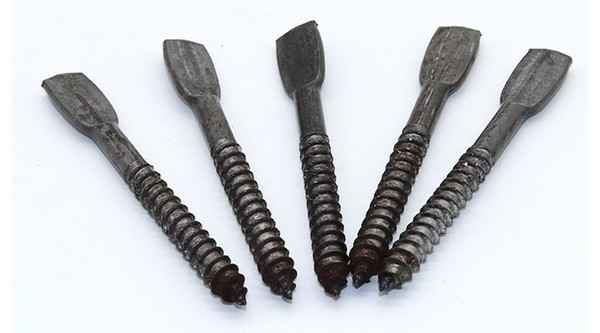 Mechanical equipment flat screw racket self-tapping screw flat head with hole screw non-standard bolt