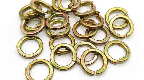 Processing 8.8 grade high-strength galvanized color zinc spring washer spring washer spring washer