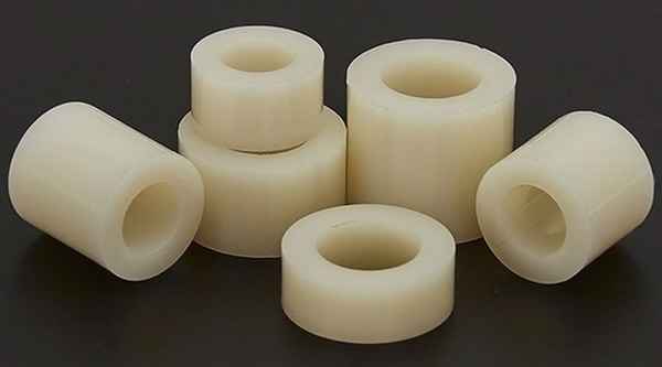 Production of plastic pad column straight-through column insulation column nylon sleeve ABS isolation column round hole pillar round gasket 1/2-13