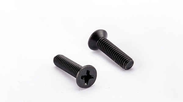 Processing black countersunk head machine screw KM flat head machine wire screw Phillips countersunk head screw 3/4