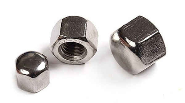 Customized 304 stainless steel low-profile hexagonal cap nut cap blind hole nut 1/2-13