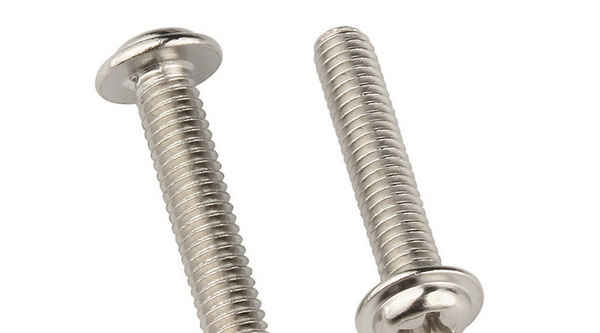 Machining nickel-plated cross head screws with pads machine wire pan head bolts with meson screws