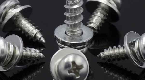 Custom pan head self-tapping screw cross round head with flat washer spring washer three combination machine screw 3/4