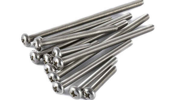 Custom 316 Stainless Steel Cross Pan Head Screws Cross Head Screws 3/8 5/8