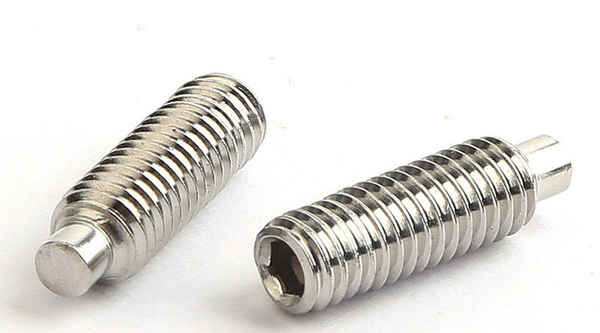 Wholesale 304 stainless steel inner hexagonal cylindrical end set screw male end set headless screw 5/8