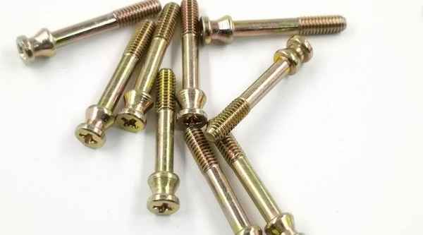 Customized GB832 cylindrical head sealing screw plastic sealing cross eleven without hole buckle lead sealing bolt 3/4