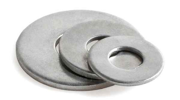 Customized galvanized flat washer 4.8 grade iron enlarged thickened flat pad meson washer 3/4