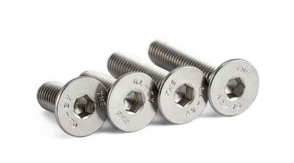 Custom 304 Stainless Steel Socket Head Flat Head Screws Countersunk Head Screws 3/4 5/8