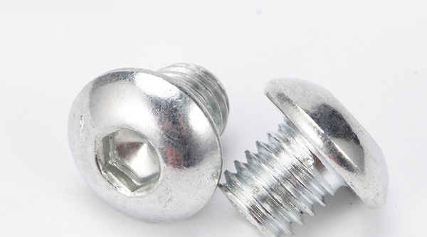 Custom 4.8 level pan head hexagon socket screw semicircle socket socket screw toy accessories 3/4