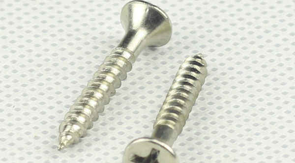 Supply countersunk head cross self-tapping screw half tooth non-standard self-tapping nickel-plated 5/8