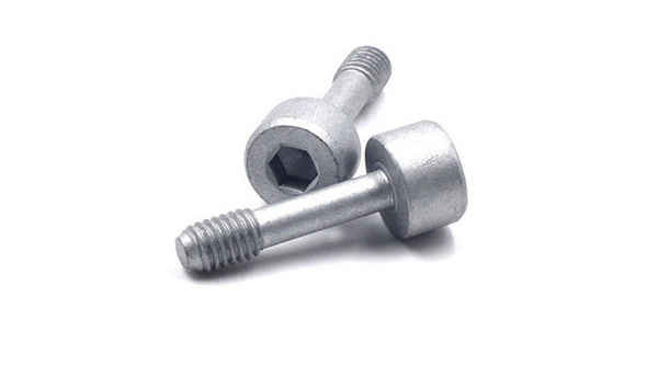 Machining cylindrical head inner hexagon without prolapse half tooth Dacromet zinc-aluminum coated stainless steel bolt