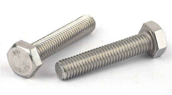 Customized 304 stainless steel screws full threaded external hexagon screws stainless steel hexagon screws 3/4