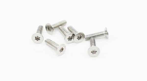 304 316 stainless steel screw countersunk head torx screw electrical connection fastener