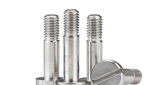 Slotted stainless steel plug screw screw tooth rod flat head with thick shaft sleeve half tooth screw shaft bolt