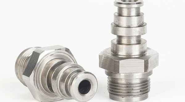 Stainless steel hexagonal joint 304 stainless steel outer hexagonal joint multi-specification