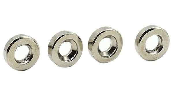 End face round nut tube inner jacket tooth special-shaped nut non-standard round nut 3/8 5/8