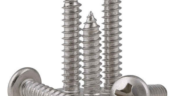 Production of 316 stainless steel self-tapping screws wood screws GB845 cross pan head round head self-tapping screws