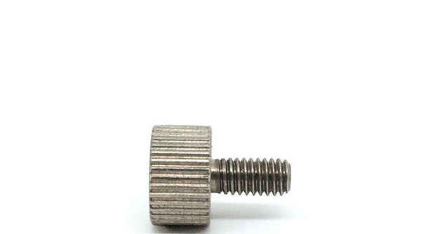 Made-to-order stainless steel 304 knurled hand screw one word hand screw step screw 3/4 1/4-20