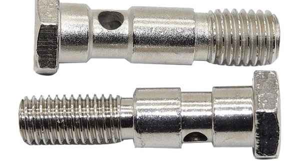 Hinged shoulder non-standard screw outer hexagonal half tooth screw inner hole round neck special-shaped bolt