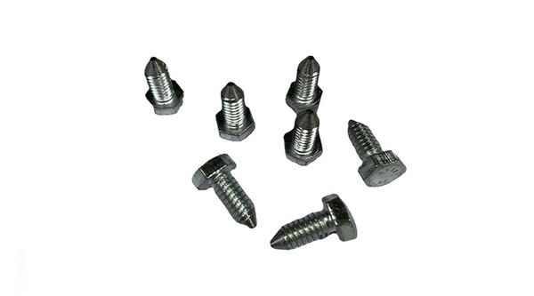 Iron galvanized screw iron galvanized double-ended screw non-standard parts CNC lathe