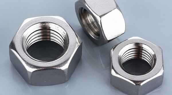 Customized 304 stainless steel anti-thread nut reverse nut hexagonal nut 5/8