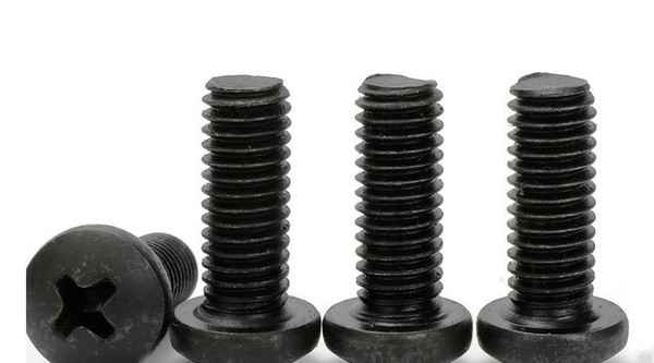 Carbon Steel Black Zinc Plated Phillips Pan Head Machine Screws Round Head Screws Bolts