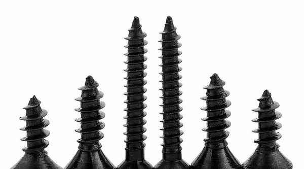 Production of carbon steel black hardened cross countersunk head self-tapping screw flat head self-tapping screw 3/8