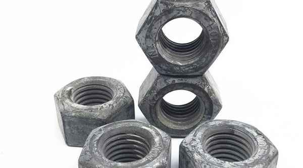 Customized steel structure hexagon nut GB1229 nut phosphating 3/4