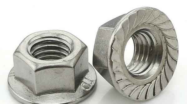 Wholesale 304316 Stainless Steel Flange Nuts Hexagonal Toothed Nuts 3/4 1/4-20