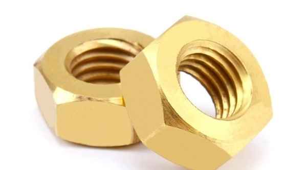 Customized brass hexagon nut H62 brass screw cap GB52 standard 5/8 1/2-13