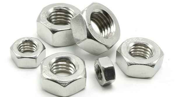 Customized 201 stainless steel hexagon nut hexagon screw hexagon nut 5/8