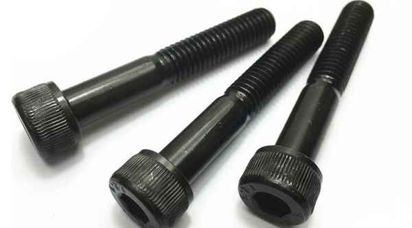 Customized 12.9 black half tooth cup head hex socket head bolt 3/4 1/4-20 1/2-13