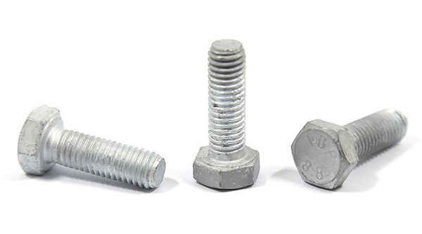 Customized Grade 8.8 Hot-Dip Galvanized Hexagon Bolts Hot-Dip Galvanized Screws GB5782 5783