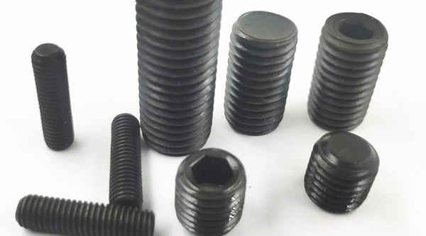 Supply DIN913 German standard 8.8 flat end set screw socket headless screw