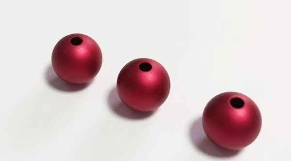 Dongguan anodized aluminum ball through hole aluminum ball 3/8 5/8 1/2-13 1/4-20