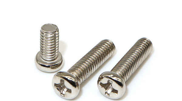 Supply cross round head machine tooth nickel-plated screw pan head machine tooth screw 3/4 1/4-20