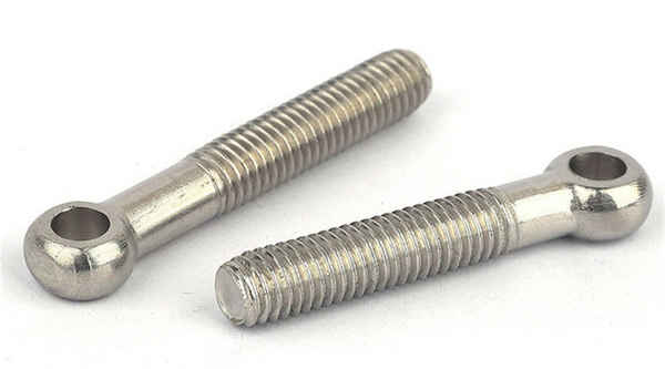 Production of 201304 stainless steel hinge bolts hinge screws sheep eye screws with holes screws