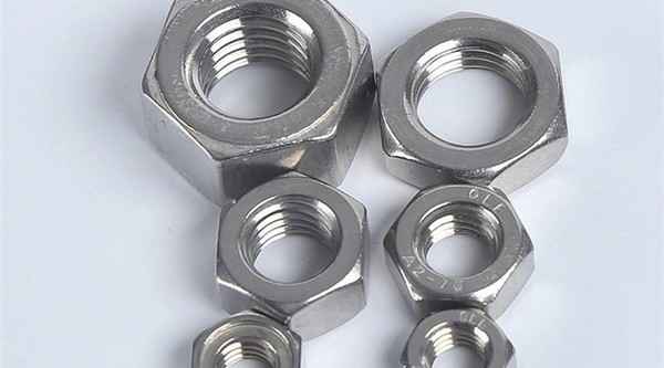 304 Stainless Steel American Hex Nut Inch Hex Nut American Standard Fine Thread Nut