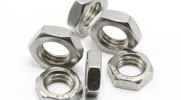 Customized 304316 flat nut hexagonal thin nut hexagonal thin screw hexagonal thin nut 3/4