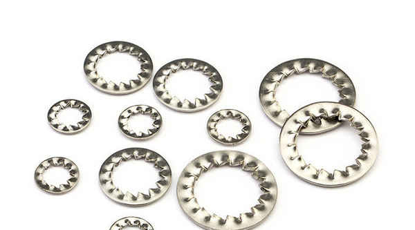 Customized 304 stainless steel lock washer inner saw tooth anti-skid stop anti-loose gasket GB861.2