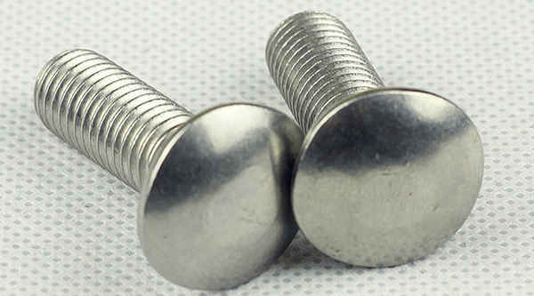 Customized carriage bolts stainless steel screws standard fasteners 3/4