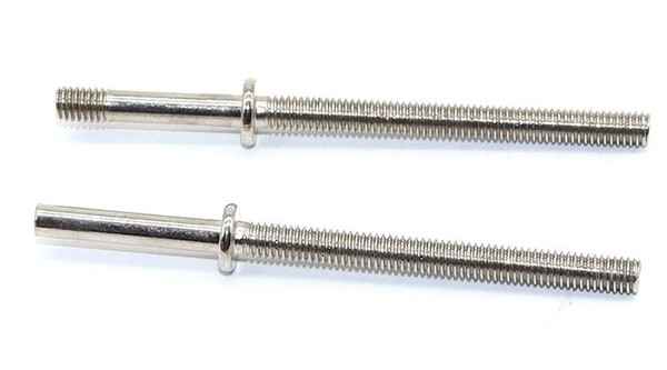 Non-standard double-ended threaded ring stop bolts, single-sided short neck thin shank bolts