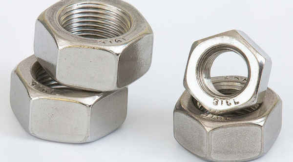 Customized 316L stainless steel fine tooth nut hexagonal fine tooth nut 5/8 1/2-13