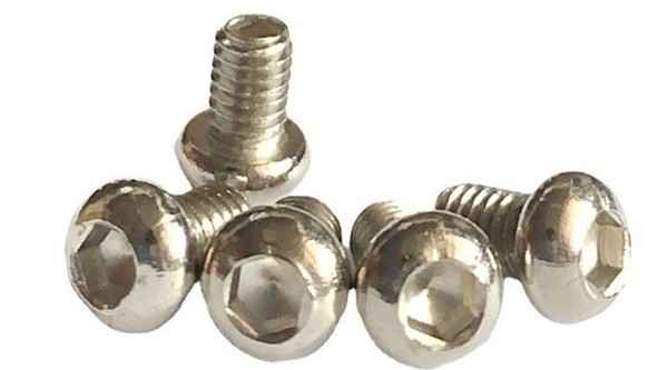 Round head hexagon socket machine screw Nickel-plated socket head pan head machine wire flat tail