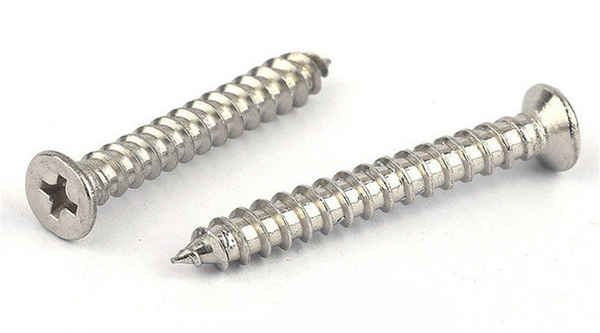 Customized 304 stainless steel countersunk head cross self-tapping screw flat head self-tapping screw self-tapping 3/8