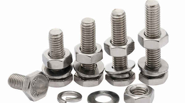 Production of 201 stainless steel outer hexagon combination set flat spring washer nut combination outer hexagon bolt screw