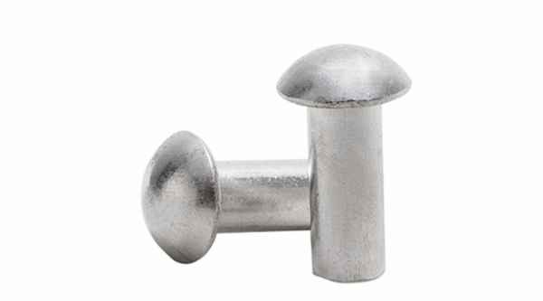 Processing round head solid rivet GB867 semi-round head aluminum rivet round cap percussion aluminum rivet